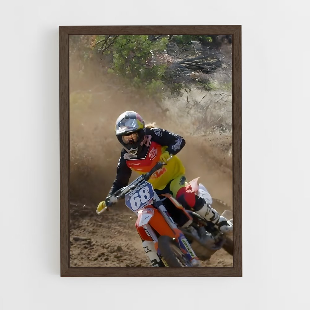 Poster Dirt Track Legend – affiche Motocross freestyle (vue 5)